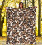 Staffordshire Bull Terrier Full Face Blanket