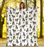 Cane Corso Paw Blanket