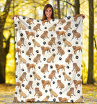 Boerboel Paw Blanket