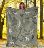 Dog Camo Blanket