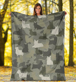 American English Coonhound Camo Blanket