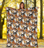 Basenji Full Face Blanket