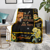 Chow Chow-A Dog Mom Blanket