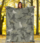 Bracco Italiano Camo Blanket