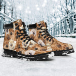 Chow Chow Full Face All-Season Boots