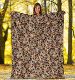 Laekenois Dog Full Face Blanket