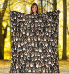 Greater Swiss Mountain Dog Full Face Blanket