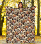 Otterhound Full Face Blanket