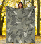 Ariegeois Camo Blanket