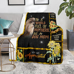 Lhasa Apso-A Dog Mom Blanket