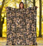 Bullmastiff Full Face Blanket