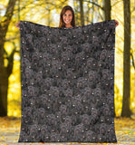 Black Russian Terrier Full Face Blanket