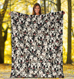 Dalmatian Full Face Blanket