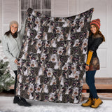 Cesky Terrier Full Face Blanket