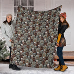 Drentse Patrijshond Full Face Blanket