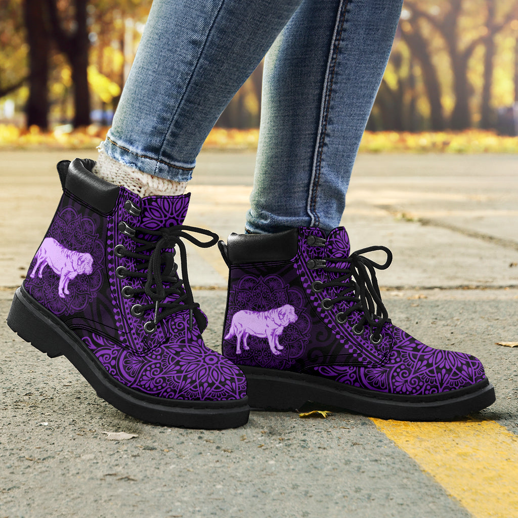 Spanish Mastiff Mandala All-Season Boots