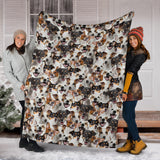 Jack Russell Terrier Full Face Blanket