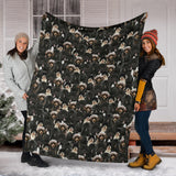 Portuguese Water Dog Full Face Blanket