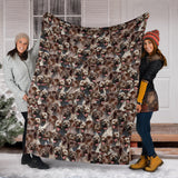 Braque du Bourbonnais Full Face Blanket