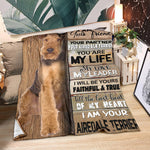 Airedale Terrier-Your Partner Blanket