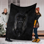 Cane Corso Face Hair Blanket