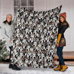 Dalmatian Full Face Blanket