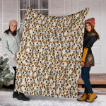 Parson Russell Terrier Full Face Blanket