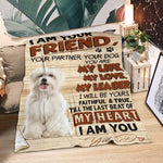 Maltese-My Love Blanket