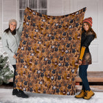 Rhodesian Ridgeback Full Face Blanket