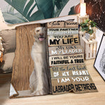 Labrador Retriever-Your Partner Blanket