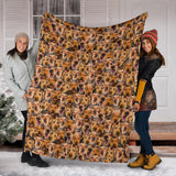 Airedale Terrier Full Face Blanket