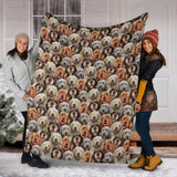 Otterhound Full Face Blanket