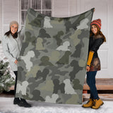 Bichon Frise Camo Blanket