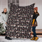 Landseer Full Face Blanket