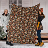 Horse Full Face Blanket