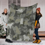 Landseer Camo Blanket