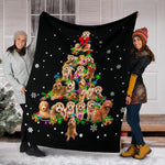 Goldendoodle Christmas Tree