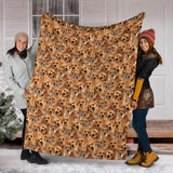 Portuguese Pointer Full Face Blanket