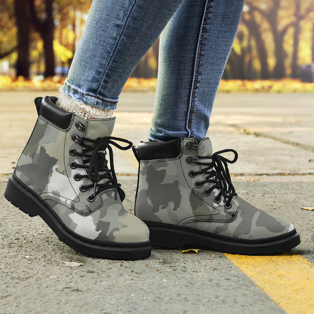 Yorkshire Terrier Camo All-Season Boots