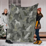 Boxer Camo Blanket