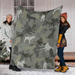 Bloodhound Camo Blanket