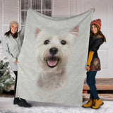 Maltese Face Hair Blanket