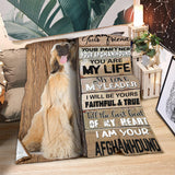 AfghanHound-Your Partner Blanket