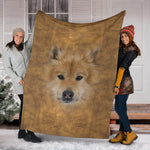 Eurasier Face Hair Blanket