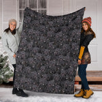 Black Russian Terrier Full Face Blanket