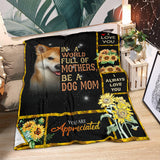 Shiba Inu-A Dog Mom Blanket