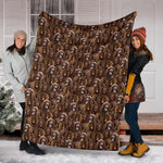 Field Spaniel Full Face Blanket