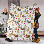 Cairn Terrier Heart Blanket