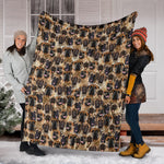 English Mastiff Full Face Blanket