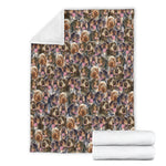 Wirehaired Pointing Griffon Full Face Blanket